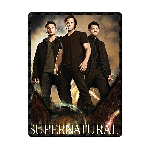 Custom TV Series Supernatural Bed/Sofa Soft Throw Fleece Blanket 58