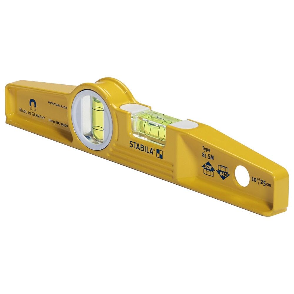 Stabila 25100 Niveau magnétique moulé sous pression 25,4 cm