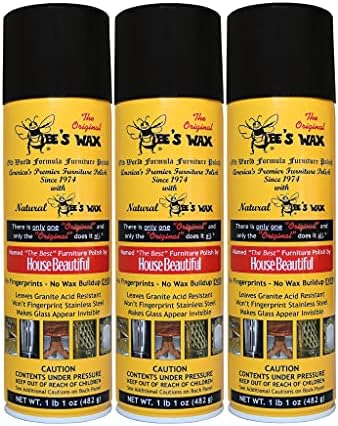 The Original Bee's Wax Old World Formula Furniture Polish - 3 Pack