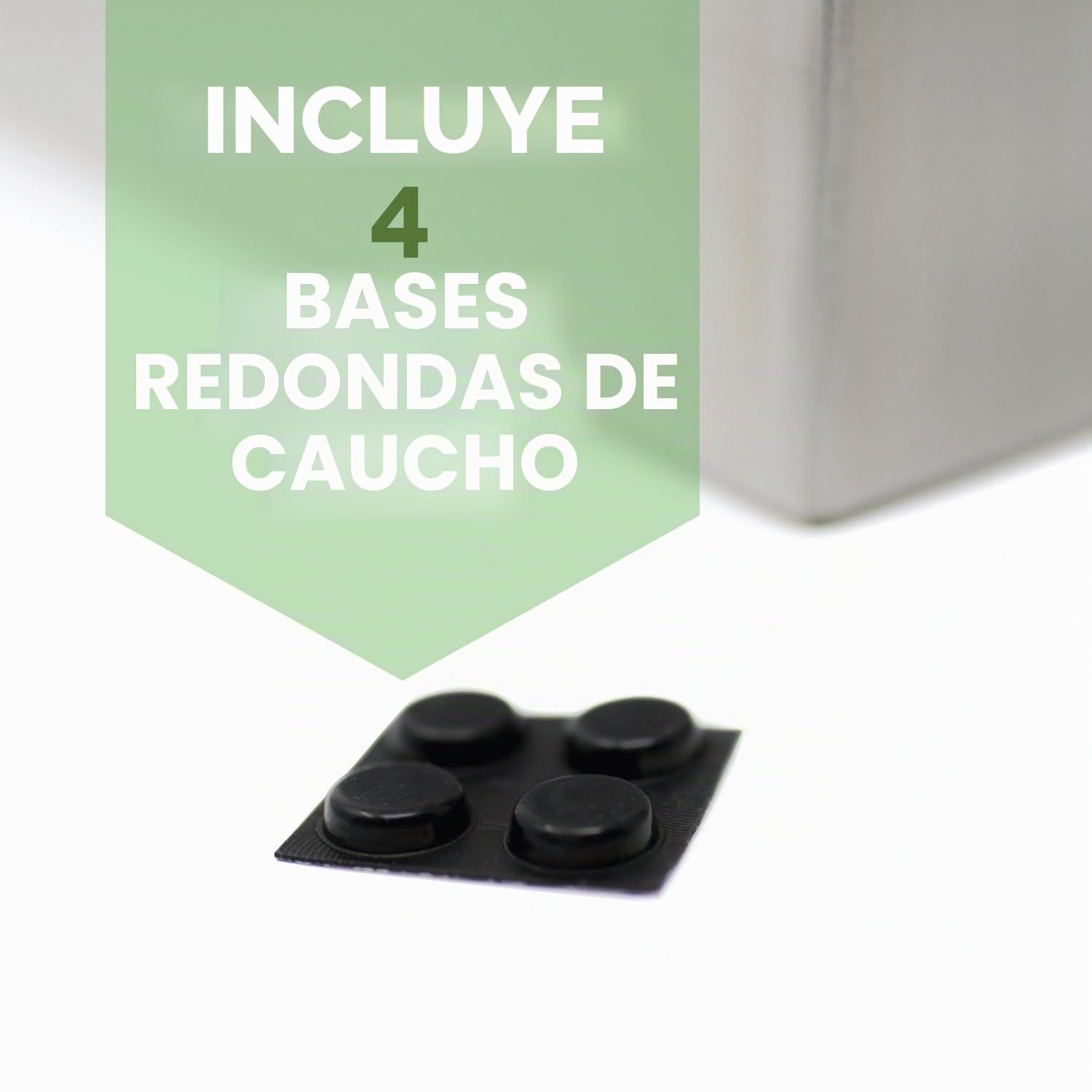 Buhbo - Jardinera Rectangular Moderna de Acero Inoxidable Cepillado, 40 cm