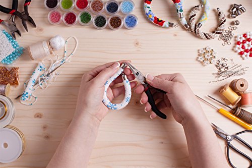 Paxcoo OJR-01 1200Pcs Open Jump Rings And Lobster Clasps Jewelry Findings Kit thumb #4