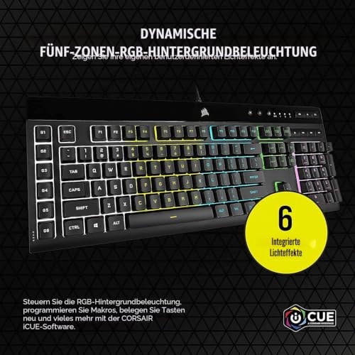 Corsair K55 RGB Pro (CH-9226765-NA) 15666435 Schwarz – Ansicht 3