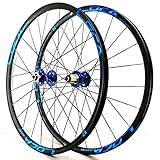 Set di ruote per mountain bike: questo set di ruote per mountain bike da 26/27,5/29 pollici è compatibile con la ruota libera a cassetta a 12 velocità e funziona con freni a disco; l'installazione a 8-11 velocità richiede un distanziale, mentre la ruota libera a 12 velocità si installa direttamente.