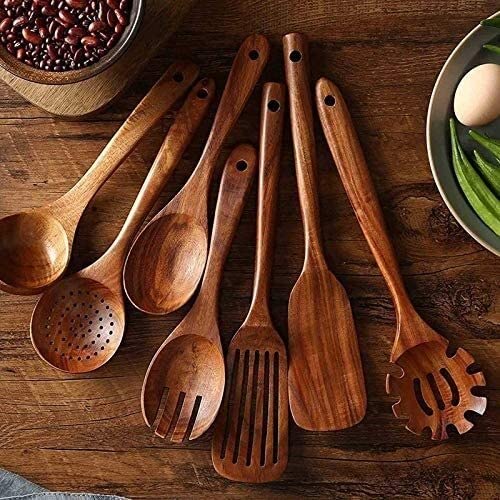 Set Di 12 Utensili Da Cucina In Silicone - Resistenti Al Calore Antiaderenti E Lavabili In Lavastoviglie