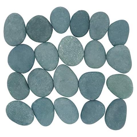 Koltose by Mash Craft Rocks, 21 Extremely Smooth Stones for Rock Painting, Kindness Stones, Arts and Crafts, Decoration. 5 - 8 CM Each (About 2.75 KG) Cover