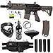 Maddog Tippmann TMC MAGFED Silver HPA Paintball Gun Marker Starter Kit - Tan