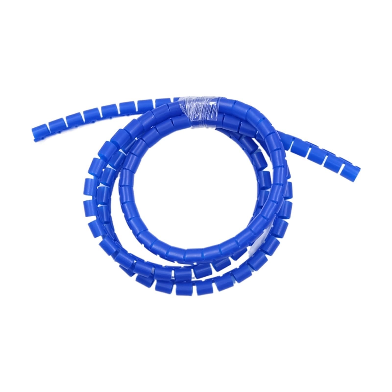 Tubo enrollador de Cables, Funda for gestión de Cables en Espiral Flexible(Red,30mm Inside Diameter)