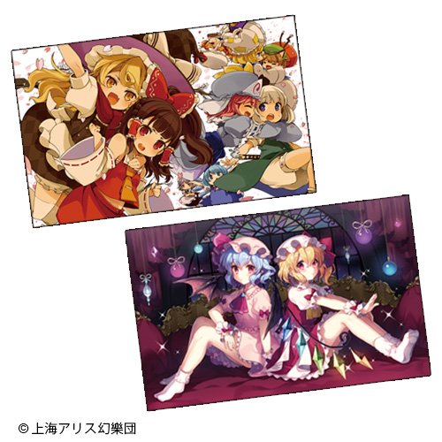 Amazon.co.jp: 東方project 描き下ろし マルチクロス 全2種