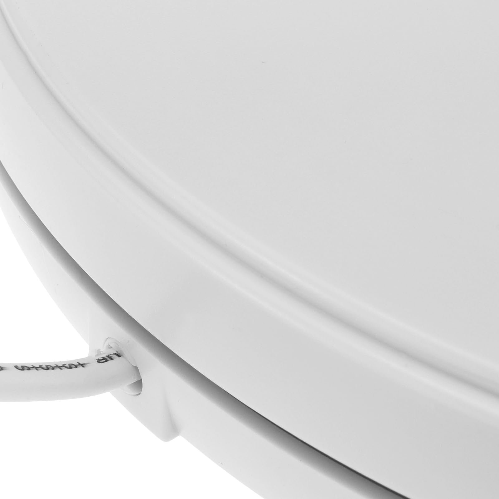 PrimeMatik - Base Girevole Elettrico di 25cm Piattaforma Rotante Bianco giratutto con Illuminazione a LED