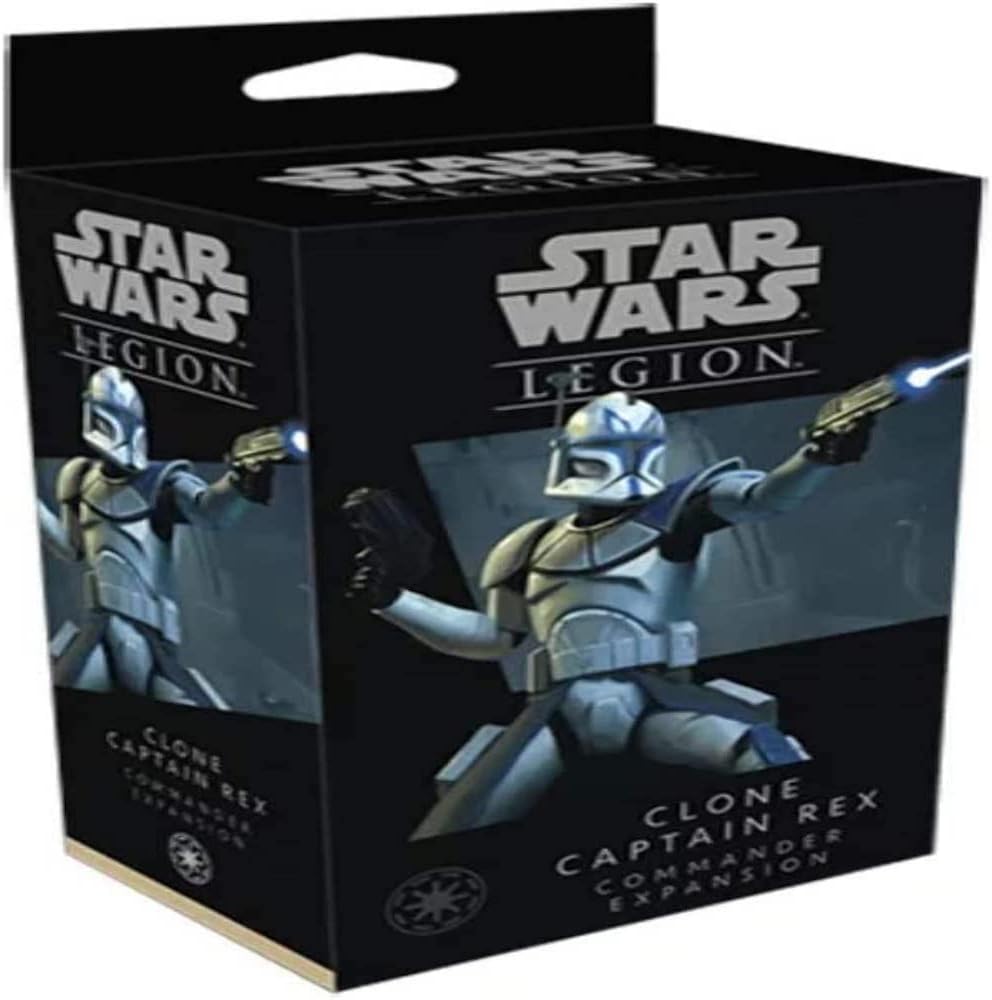 Star Wars: Legion Clone Captain Rex Commander Expansion - Tabletop Miniatures Game, Strategy Game for Kids and Adults, Ages 14+, 2 Players, 3 Hour Playtime, Made by Atomic Mass Games