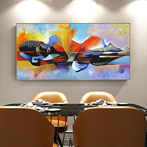 Bouddha affiche imprimer mur art grand tableau moderne abstrait 40x80cm