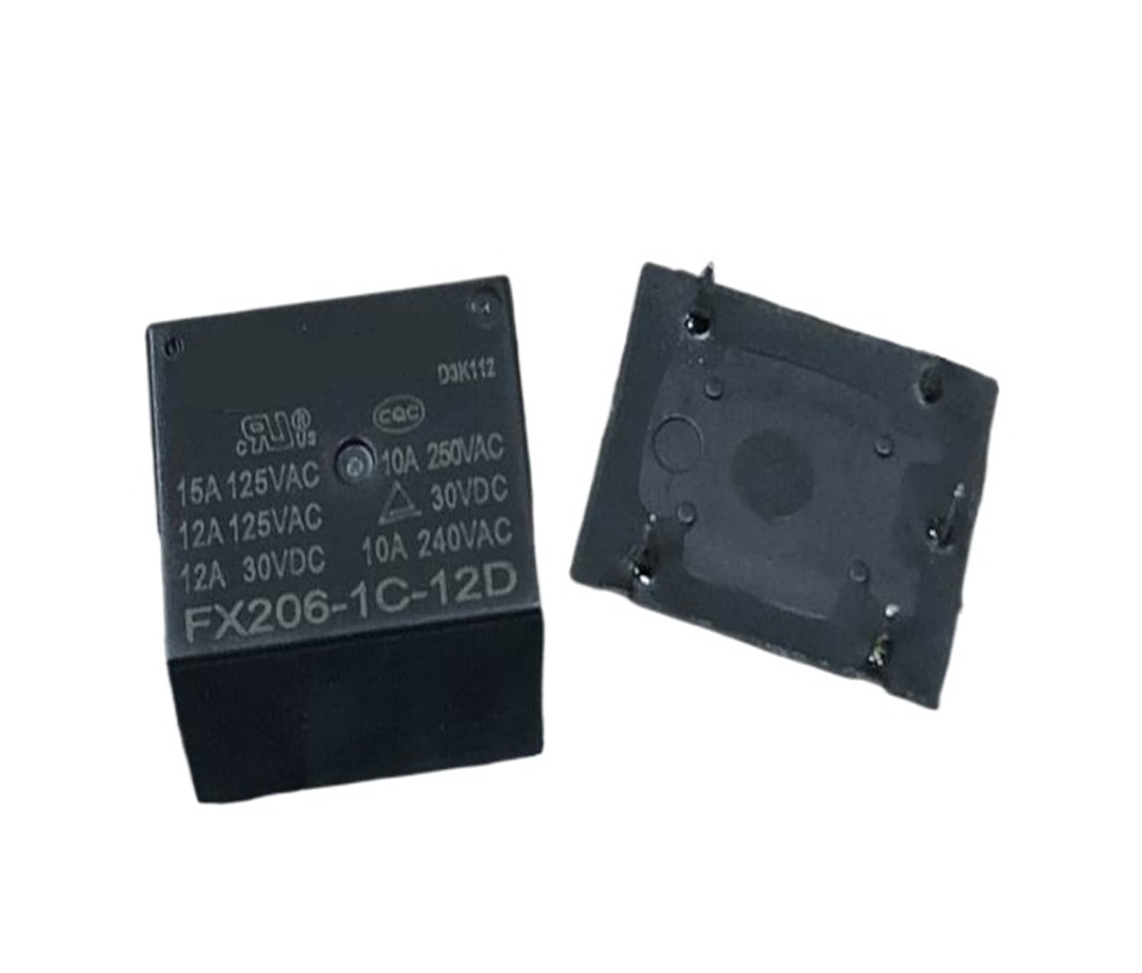 Relais FX206-1C-12D NISZA 12V 5 broches pour circuit imprimé