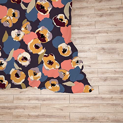 Parure de lit King en polyester thermorégulateur et infroissable