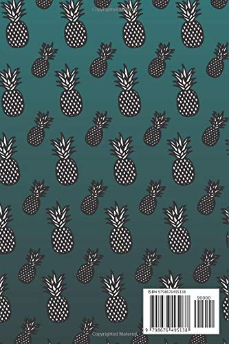 Fine-Apple Notebook: Cute Funny Pineapple Pun Journal 120 pages 6x9 - Image 2