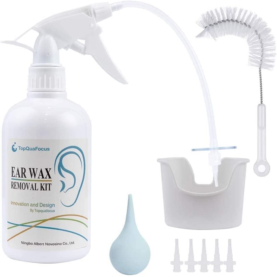 Buy 500ml(16.9oz) Earwax Remover Irrigation Tool Ear Wax Removal