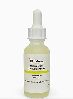 سيروم حمض الجليكوليك تين من ديرما تين، تركيز 10%، قوة منعشة، 30 مل