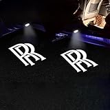 Car Door Projector Lights for Rolls-Royce Dawn Black Badge 2017–2023 Car Welcome Lights Easy Installation Car Door Lights LED Welcome Lights Accessories,C-2Pcs