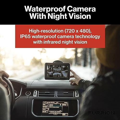 Image of Furrion Vision S Wireless RV Backup Camera System with 7-Inch Monitor, 1 Rear, Infrared Night Vision, Wide-Angle View, Hi-Res, Waterproof - FOS07TASM