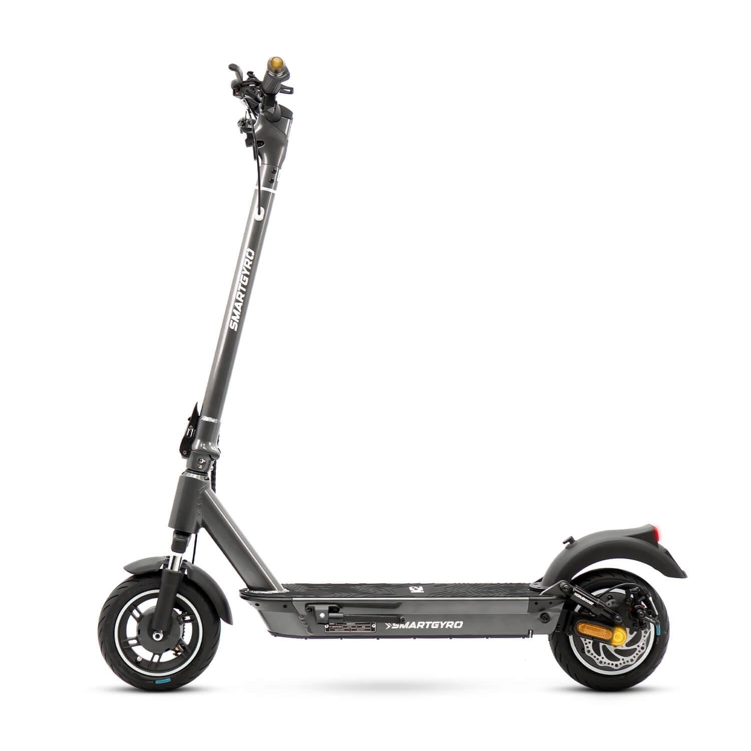 SMARTGYRO K2 Titan - Electric Scooter 48V, 800W Pot. Max. 13Ah, Autonomy 50Km, Wheels 10" Tubeless, Double Suspension and Double Suspension Back, Triple Brake, Flashing, App