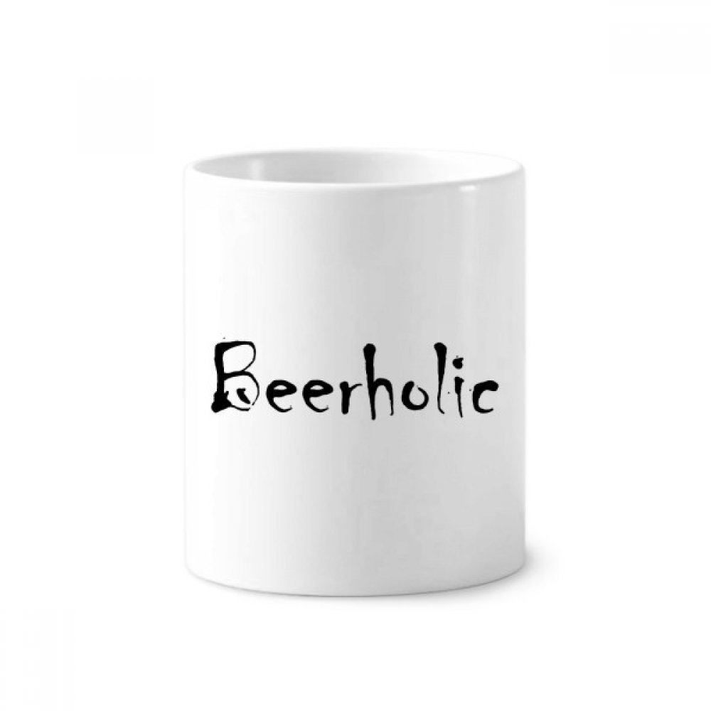 Mug en céramique blanc 350 ml Beerholic multi-usage - 3
