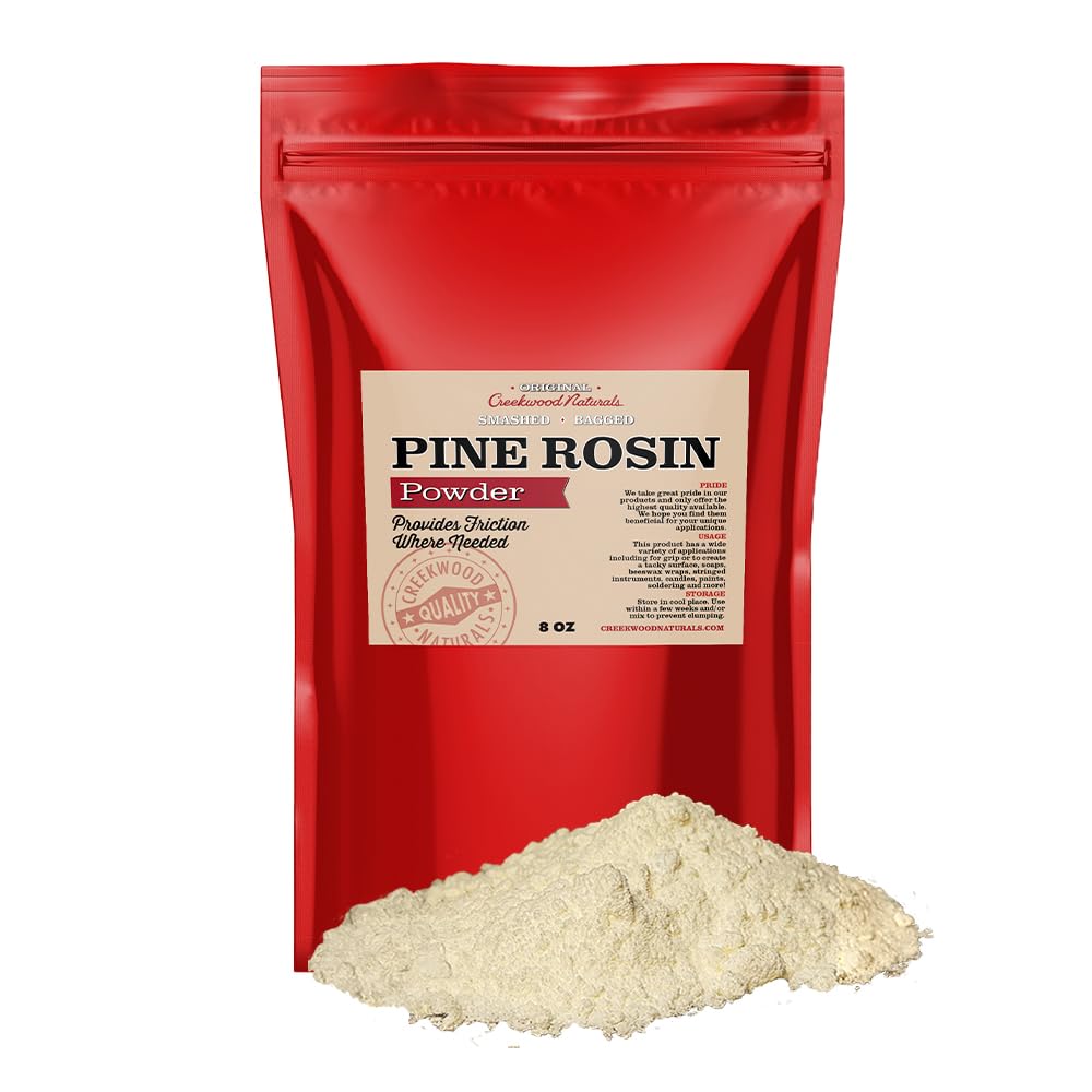 Creekwood Naturals Powdered Rosin 100% Pure American Powder Resin - 8oz