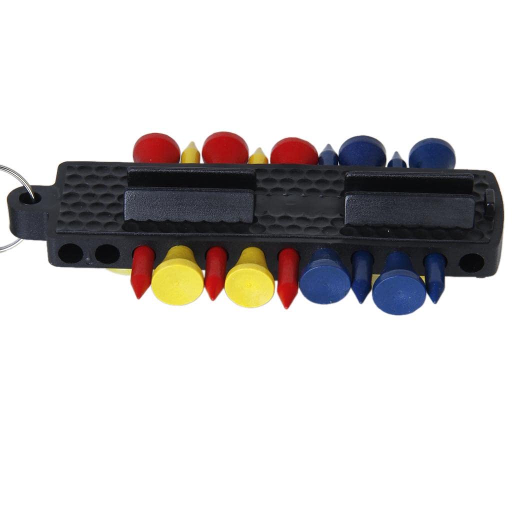 Amazon | セット 12pcsゴルフティー＋ボールマーカー ＋ゴルフ鉛筆 ＋