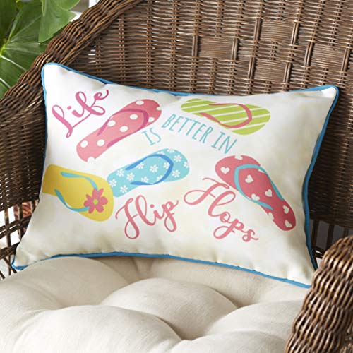 The Lakeside Collection Life is Better in Flip Flops Coastal Accent