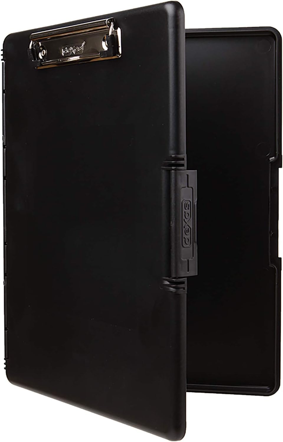 Dexas 3517-91 Slimcase 2 Storage Clipboard with Side Opening, Black. Organize in Style for Home, School, Work, or Trades! Ideal for Teachers, Nurses, Students, Homeschooling, and Beyond.