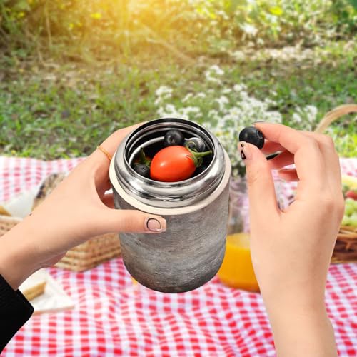 Termo para comida de 500 ml que evita el microondas y mantiene el almuerzo caliente 6