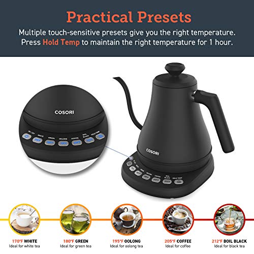 Cosori Electric Gooseneck Kettle Dev & Gear