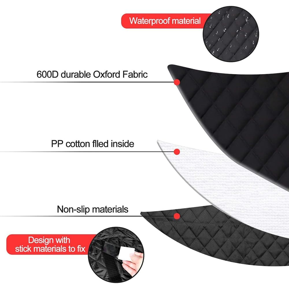 Housse Protection Coffre Voiture Chien, pour Toyota RAV 4 RAV4 2019-2024 Banquette Imperméable et Antidérapante pour Animaux Tapis Coffre Voiture dédié Chien