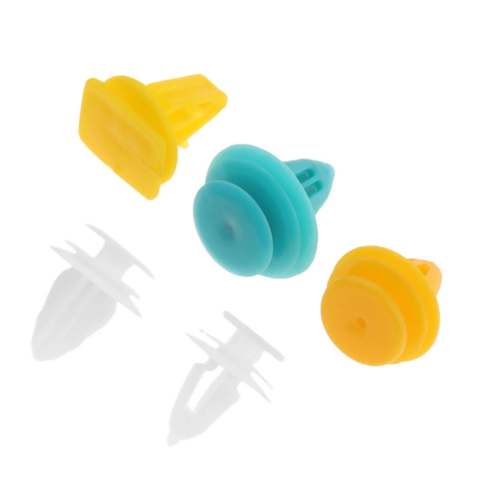 Schraubenzubehör 200 Stücke Universal Mixed Auto Fastener Clip 20 Arten Stoßstangenhalter Niete Türverkleidung Kotflügelauskleidung Für Die Meisten Autos