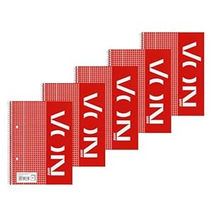 Leitz VON Collegeblock A5 kariert, 5er Pack