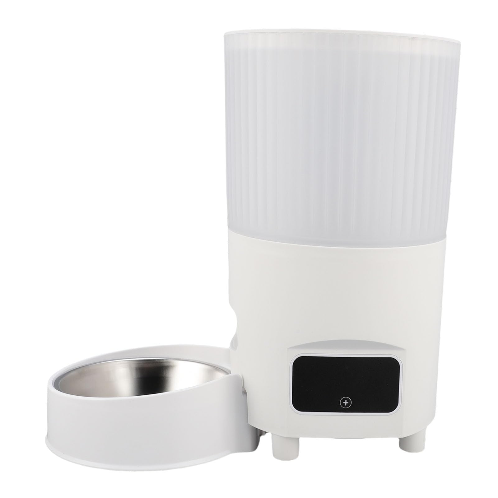 FILFEEL Comedero Automático para Gatos Dispensador de Alimentos para Mascotas Temporizado de Gran Capacidad de 3 L con Control Remoto de Aplicación para Gatos y Perros Pequeños - Horario Diario