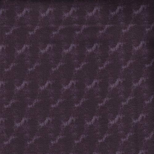 Diseño floral oriental – (ciruela lisa) 100% algodón diseño británico tela artesanal para patchwork y acolchado, colores y estampados a juego – (precio por cuarto de metro)