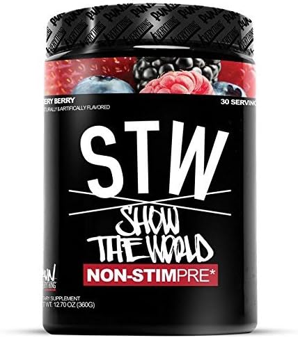 Run Everything Labs | STW | Show The World | Non-STIM PRE Workout (Very Berry)