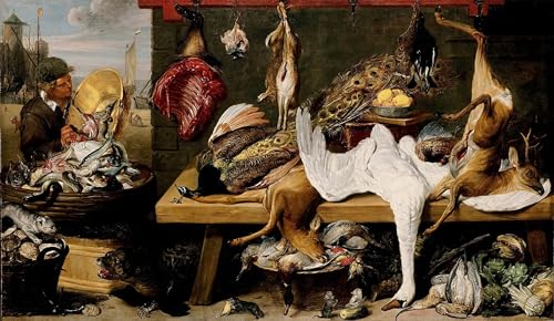 Frans Snyders affiche murale pour transformer un mur vide et triste