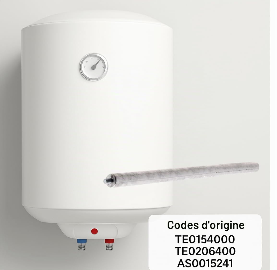 Recamania Anode Magnésium Thermos électrique 22 x 440 mm M8 (2 unités)