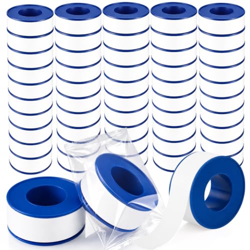 Image of 50 Pcs 3 /4 inch x 520 inch PTFE Thread Seal Tape Bulk, Individual Wrapped