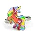 FUN JEWELS Cute Fairy Tale Unicorn Color Change Mood Ring For Girls Size Adjustable