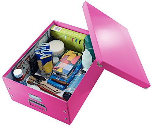Leitz Click And Store-Assortiment A3 Opbergdoos, 60450023, Groot - Roze - Image 3