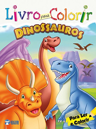 Livro para Colorir - Dinossauros