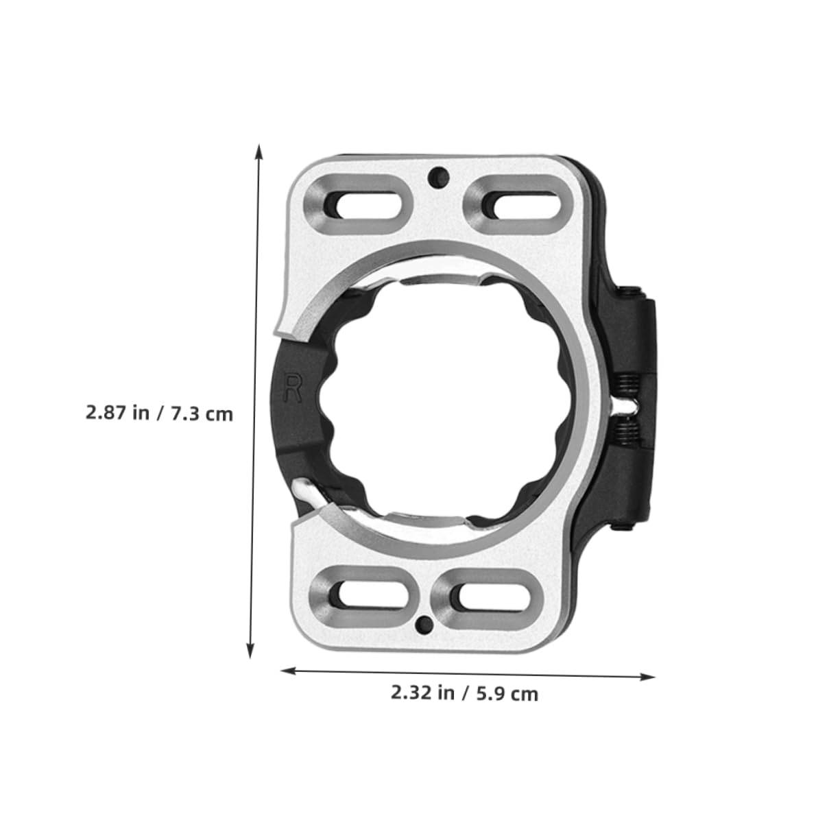 BESPORTBLE 2pezzi Tacchette Per Bici Da Strada Adattatore Per Tacchette Sgancio Rapido Copripedali Per Bici Accessori Per Pedali Da Ciclismo Lucchetto Per Pedali Bicicletta