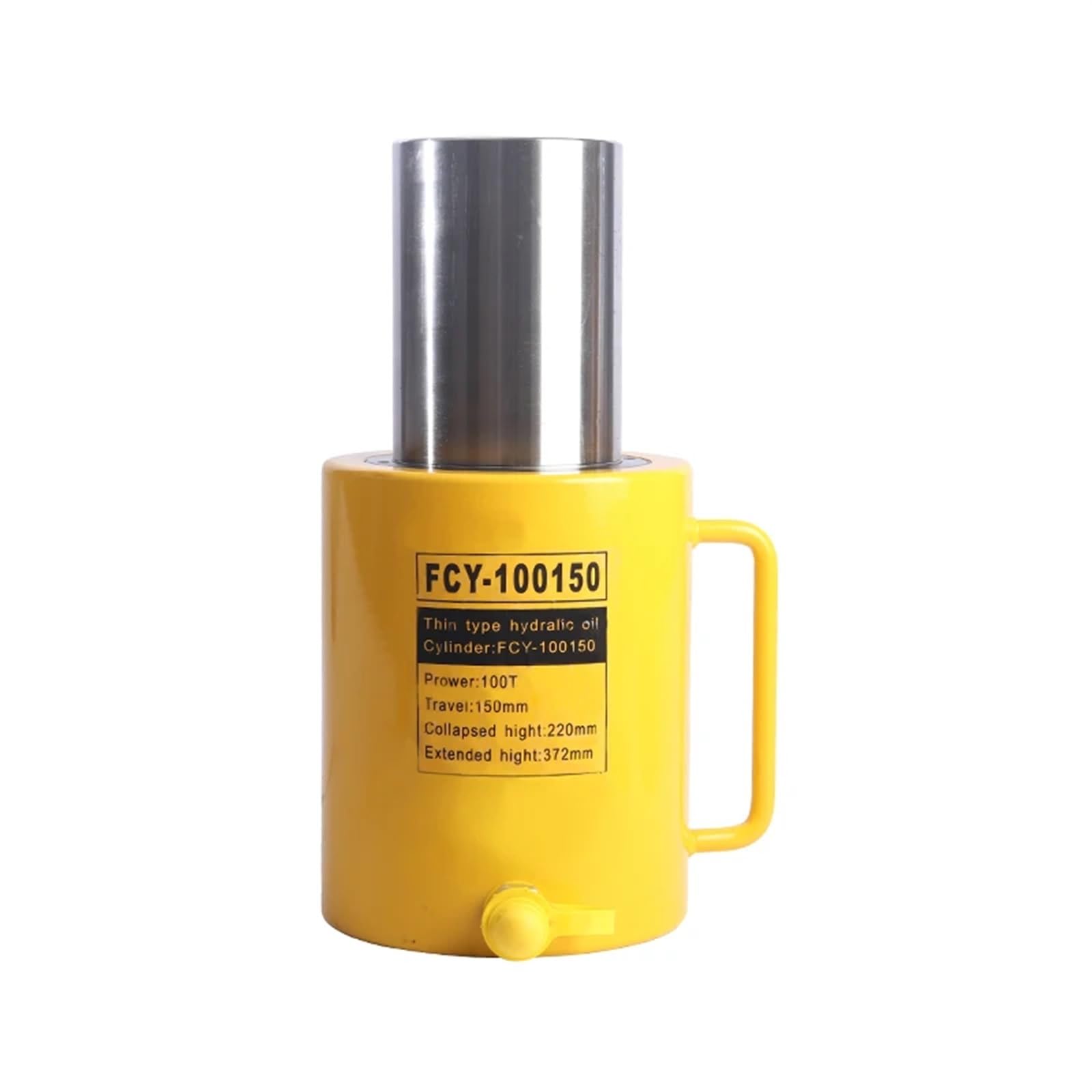 CXFCIHFT Long Hydraulic Cylinder FCY-100150 Hydraulic Jack, Stroke 150mm, Output 100 Tons