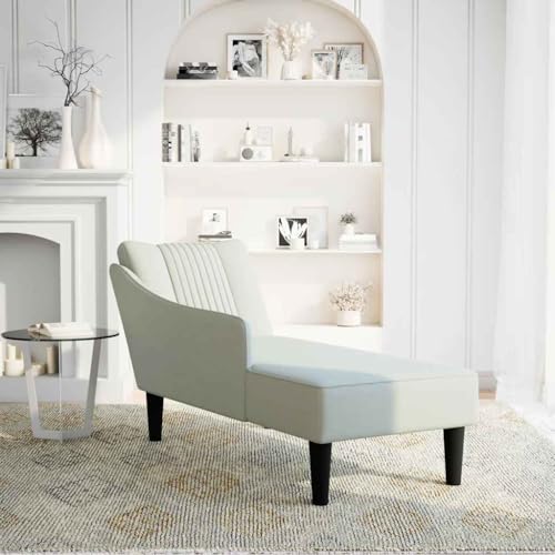 VIDAXL Fauteuil long avec accoudoir - vue 4