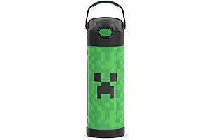 Fun & Durable 16 oz MINECRAFT Vacuum Insulated Stainless Steel Kids Water Bottle