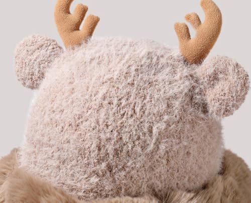 Winter Hats for Women Thick Winter Hat Trapper Cap Cute Animal Faux Fur Ear Protecting Caps for Outdoor Travel School3