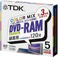 TDK　DVD-RAM　120分 Amazon.co.jp: TDK DVD-RAM録画用 2~3倍速対応ノンカートリッジ