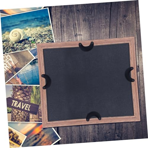 Image of Photo Frame Supplies 50pcs Back Plate Fastener Bow-Shaped Hanging Hardware Elegance