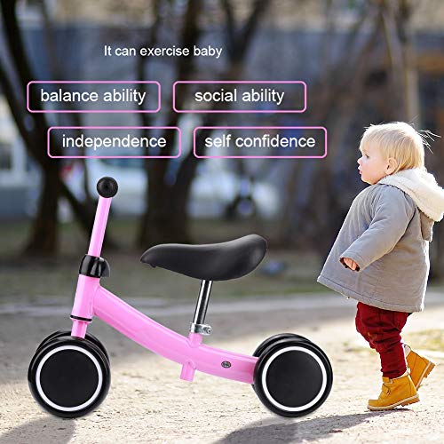 Estink Kinderlaufrad, Kinder Baby Laufräder 4 Rädern Lauflernrad Balance Bike mit Robustes Laufrad für 1-2 Jahre Altes… – Bild 6